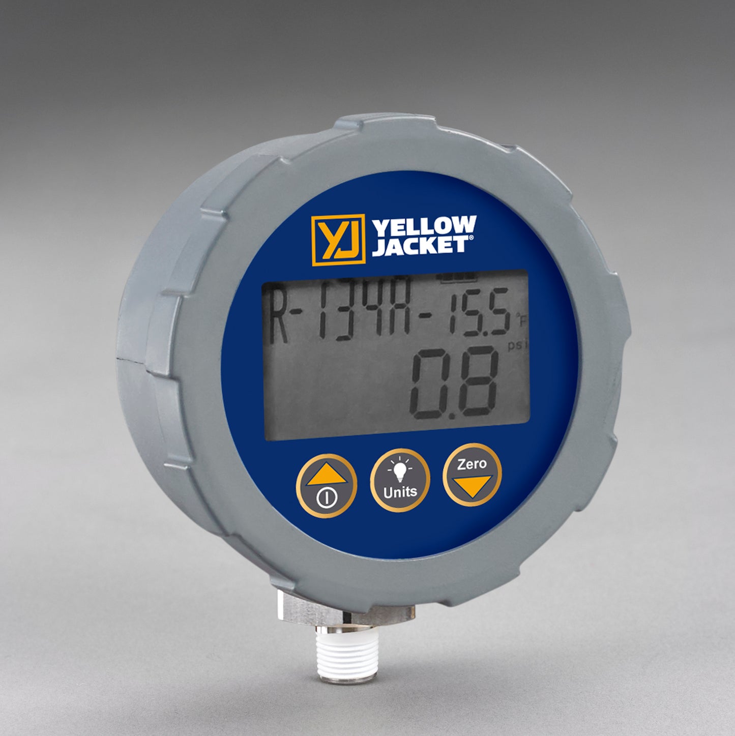 Yellow Jacket 49017 Series 41 Digital Gauge for 21 Refrigerants...A2L Compatible
