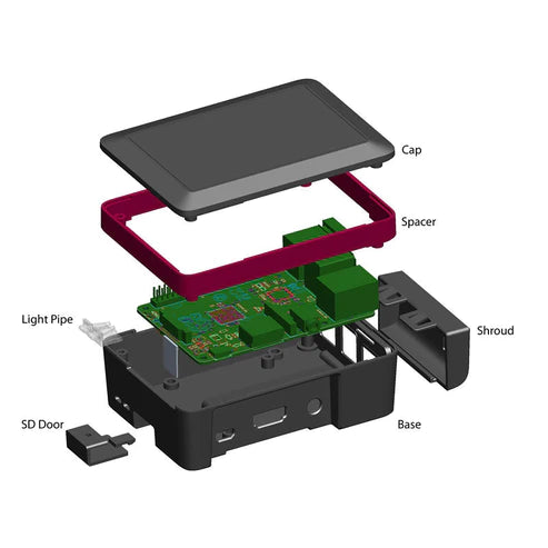 Raspberry Pi Case - Micro SD Cover for Pi 3/4