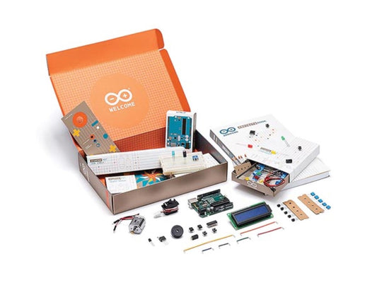Official Arduino Starter Kit [K000007] (English Projects Book) - 12 DIY projects with all necessary electronic components and instructions